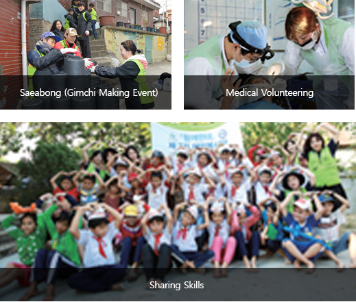Hanyang’s Volunteer Programs