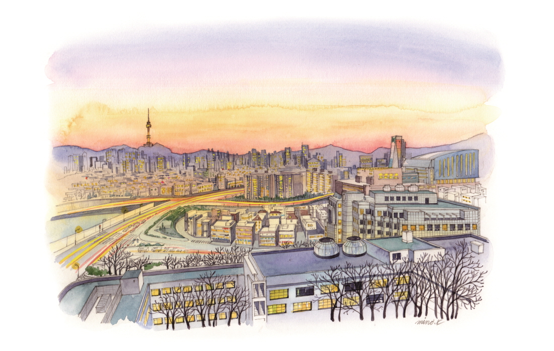 2017 캘린더 속 작품 (서울 8점)